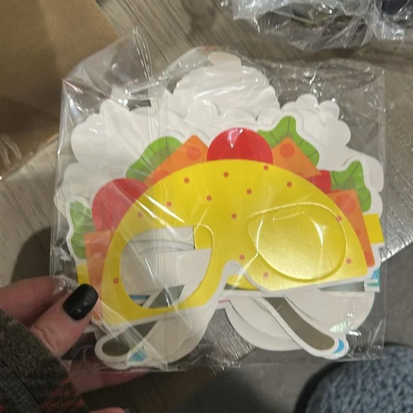 NWT Mexican sombrero hats with headbands and glasses for cinco de mayo - Picture 5 of 5